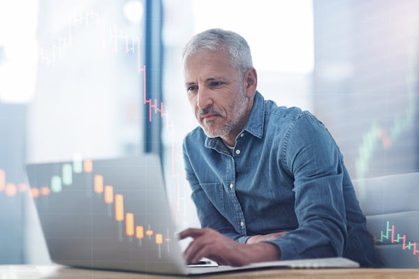 Market chart Day trader by pyramidetradefx